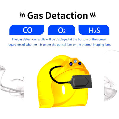 Termal Görüntüleme yangın kaskı Kızılötesi kamera