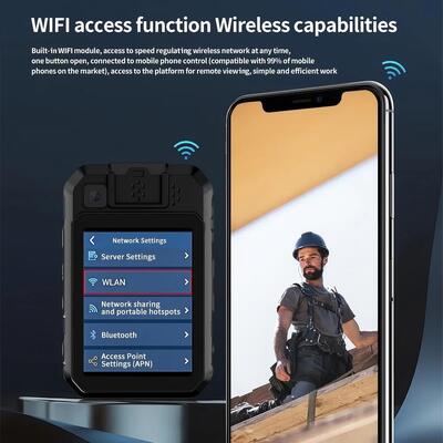 4G Bodycam Wifi ONVIF Kişisel Video Kaydedici