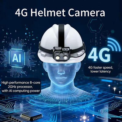 4G WiFi Kafa Lambası Kamera Onvif Rtsp Canlı Video