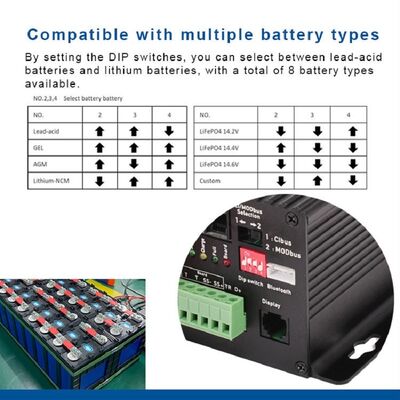 12V 30A 60A DC-DC Güneş pil şarj cihazı Cibus Modbus Canbus