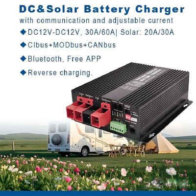 12V 30A 60A DC-DC Güneş pil şarj cihazı Cibus Modbus Canbus