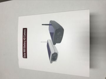 Açık Suya Dayanıklı Wifi Güvenlik Kamerası IP67 Güneş Pili 140 Derece Geniş Açı