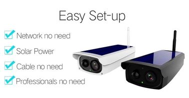 1080P Wifi Güvenlik Kamerası Güneş Enerjisi Pili Gerçek Zamanlı Uzaktan Görüntülü Sesli İnterkom CCTV