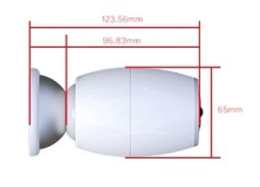 1080P Full HD Kablosuz WiFi IP Video Kamera Şarj Edilebilir Pil Dış Mekan Suya Dayanıklı