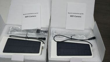 Güneş Enerjisi Kamerası 1080P 2 Mega Piksel Dahili 7650 Mah Polimer Lityum Pil Kablosuz Kamera
