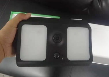 Suya Dayanıklı Bahçe Işık Kamerası, Dış Mekan PIR Hareket Algılama Parlatıcı Işık 4PCS 18650 Pilleri Destekler