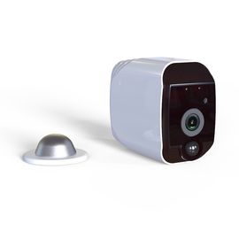 Şarj Edilebilir Pille Çalışan WiFi Kamera / Ev Güvenlik Kamerası Gece Görüşü İç Mekan Dış Mekan