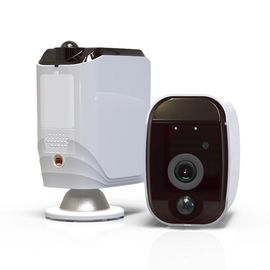 Şarj Edilebilir Pille Çalışan WiFi Kamera / Ev Güvenlik Kamerası Gece Görüşü İç Mekan Dış Mekan