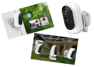 Akülü Wifi Güvenlik Kamerası / 1080P Full HD Dış Mekan İç Mekan Kablosuz IP Kamera