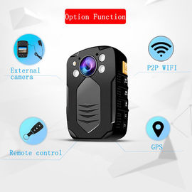 Wifi Gövdeye Monte Kamera / Cctv Video Kamera Tcls Polis Vücut Aşınmış Video Kamera Gps 4K Gece Görüşü