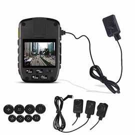 4K GPS Giyilebilir Polis Vücut Aşınmış Kamera Eylem Kamera DVR Kaydedici IP66 Su Geçirmez Gece Görüşü