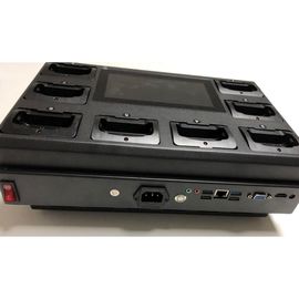Polis Vücut Kamerası Yerleştirme İstasyonu Sistemi 1024X600 Çözünürlük 2TB Hdd