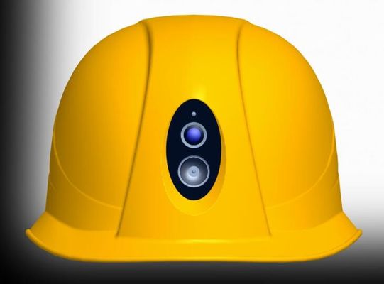 Güvenlik için Kask Kamera Elektrikli İnşaat Madencilik İşçisi Akıllı Baret Koruması