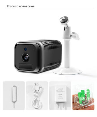 0.75W 6200MAh 4G Wifi Güvenlik Kamerası 1920x1080 CMOS Wifi CCTV Kamera