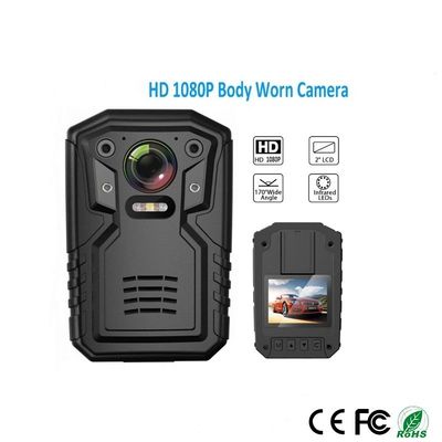 1080P QHD Polis Vücut Kamerası Dahili 32GB Video Sesli Resim Kaydet
