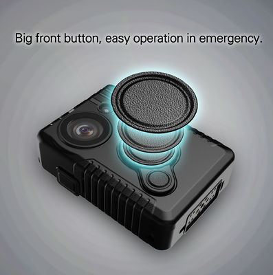 CMOS Sensörü 2.4G 5G Polis Yıpranmış Kameralar Bluetooth 4.1
