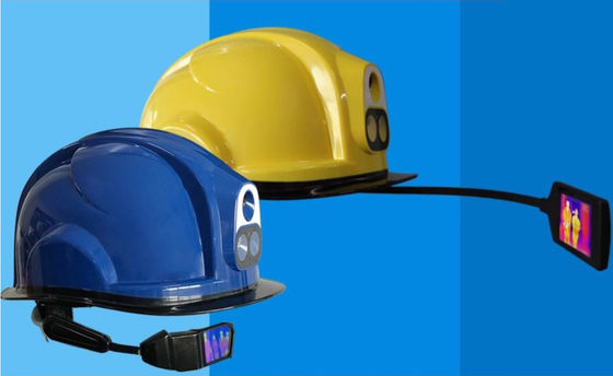 4G Akıllı Sıcaklık Ölçme Kask Kamera Android 7.1Bluetooth4.0 GPS Led Işık
