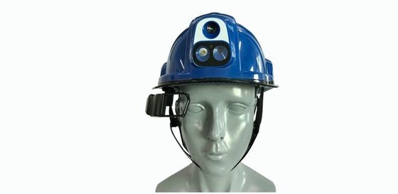 4G Akıllı Sıcaklık Ölçme Kask Kamera Android 7.1Bluetooth4.0 GPS Led Işık