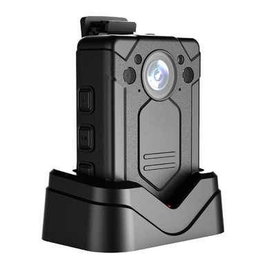 CMOS Sensör 32G TF Vücut Aşınmış Kameralar 3200mAh Wifi Polis Bodycam