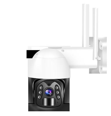 NTC Lithium Battery Dome 4G PTZ Kamera Gece Görüşü 2.0MP 200W 850nm Kızılötesi