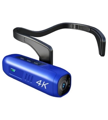 Jiroskop Giyilebilir Video Kamera EP6 1080P Vlog Wifi Kulaklık EIS 4K 2200mAh