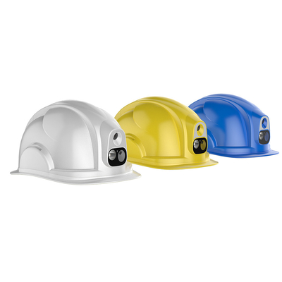 güvenlik Akıllı Kask Kamera 3G 4G WIFI GPS SOS Çoklu İnterkom Mavi Diş