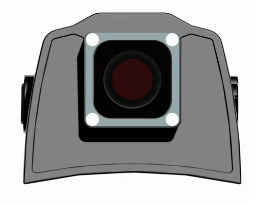 Dökülen askeri Taktik Güvenlik Kask Kamera Çift Lensli H.265 HDMI Su Geçirmez