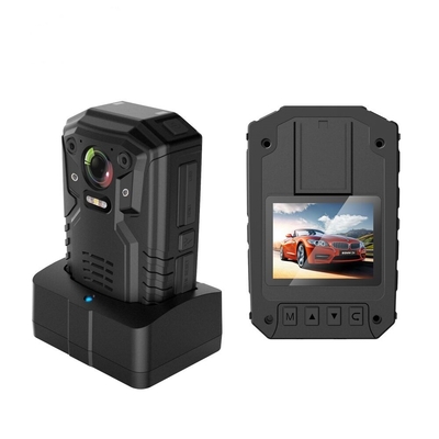 32GB Ambarella A12 Çip Vücut Aşınmış Kamera GPS Kızılötesi Gece Görüş Taşınabilir Bodycam