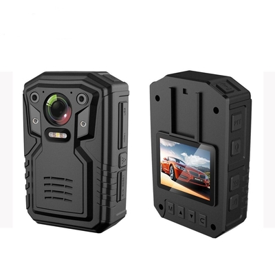 32GB Ambarella A12 Çip Vücut Aşınmış Kamera GPS Kızılötesi Gece Görüş Taşınabilir Bodycam