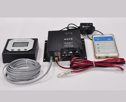 12V 24V Otomatik Tanımlama 20A DC Pil Şarj Cihazı MPPT Solar Şarj Kontrol Cihazı