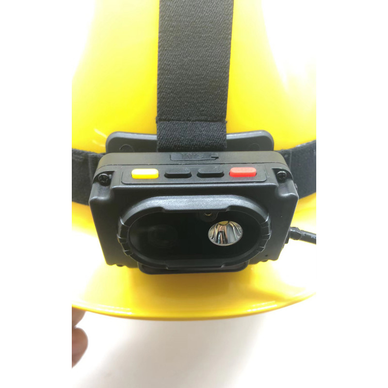 4G Chipset MTK6762 8 çekirdekli güvenlik kask kamerası GPS izleme ve geniş açılı kapsama ile