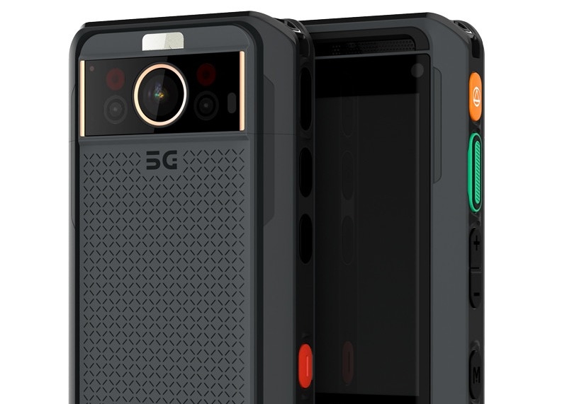 5G 13MP Android 10 Polis Vücut Kamerası 2G + 16G Bellek ve İsteğe bağlı NFC