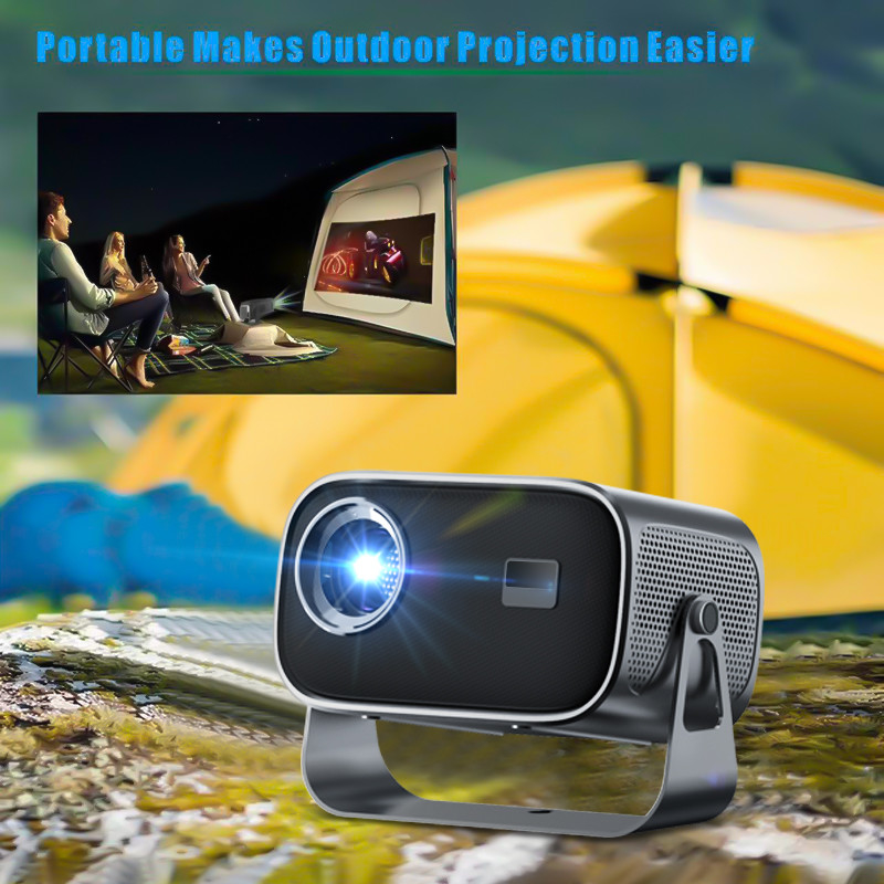 2.69 inç 720P LCD Mini El Projector 1.27 1 Projeksiyon oranı Taşınabilir ve Kompakt