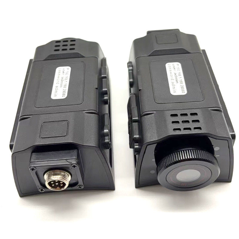 Portatif RS232 RJ45 Taktiksel 4G WiFi Ethernet GPS Video Çalma Kamerası