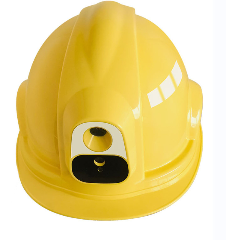 Güç kaynağı 12V veya 5V 4G GPS Güvenlik Kask Kamerası
