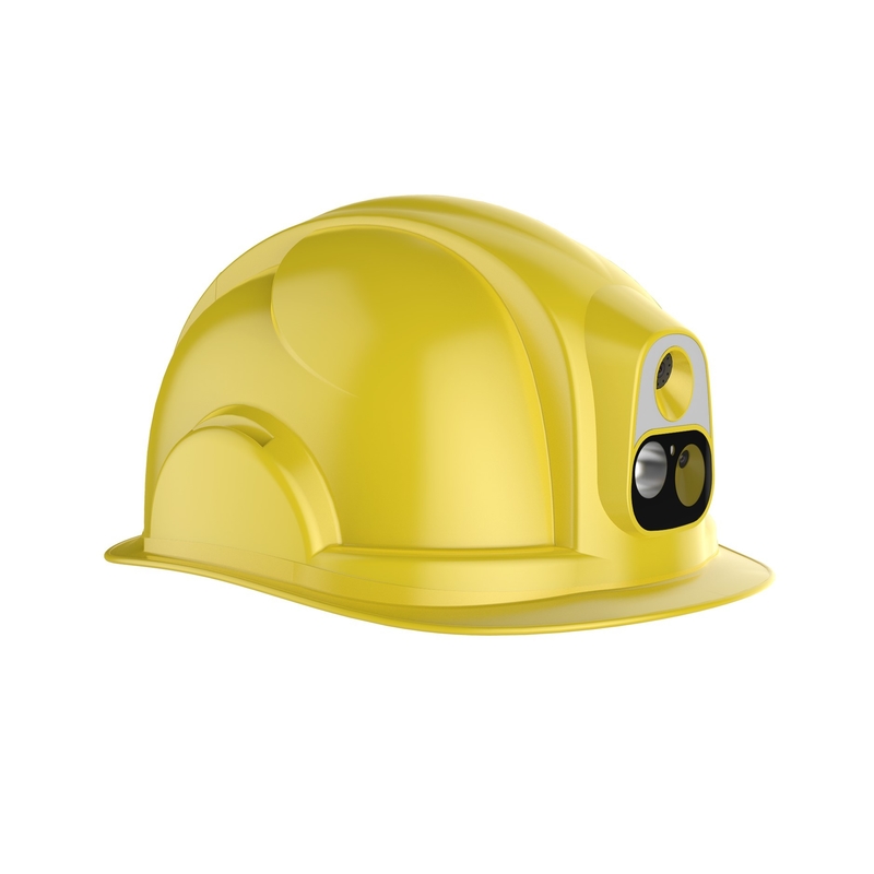 İnşaat Alanı için sağlam 4G GPS İzleme Hardhat Odaklama aralığı 0.5m'den sonsuza kadar -20 ° C'den 60 ° C'ye kadar