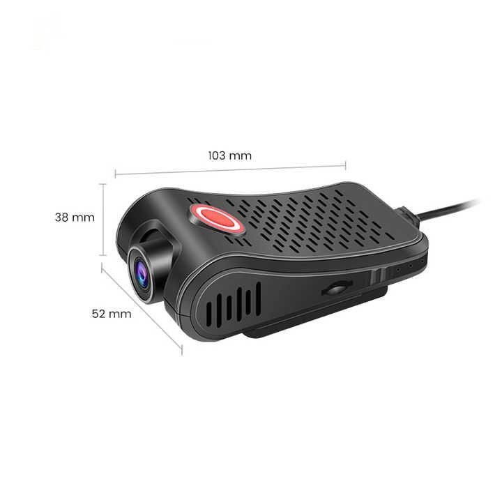 Araç Kara Kutusu 4G Dashcam GPS İzleyici İki Yolu Konuşma ve Gelişmiş Sürüş Yardım Sistemi 4GB DDR 512GB Bellek