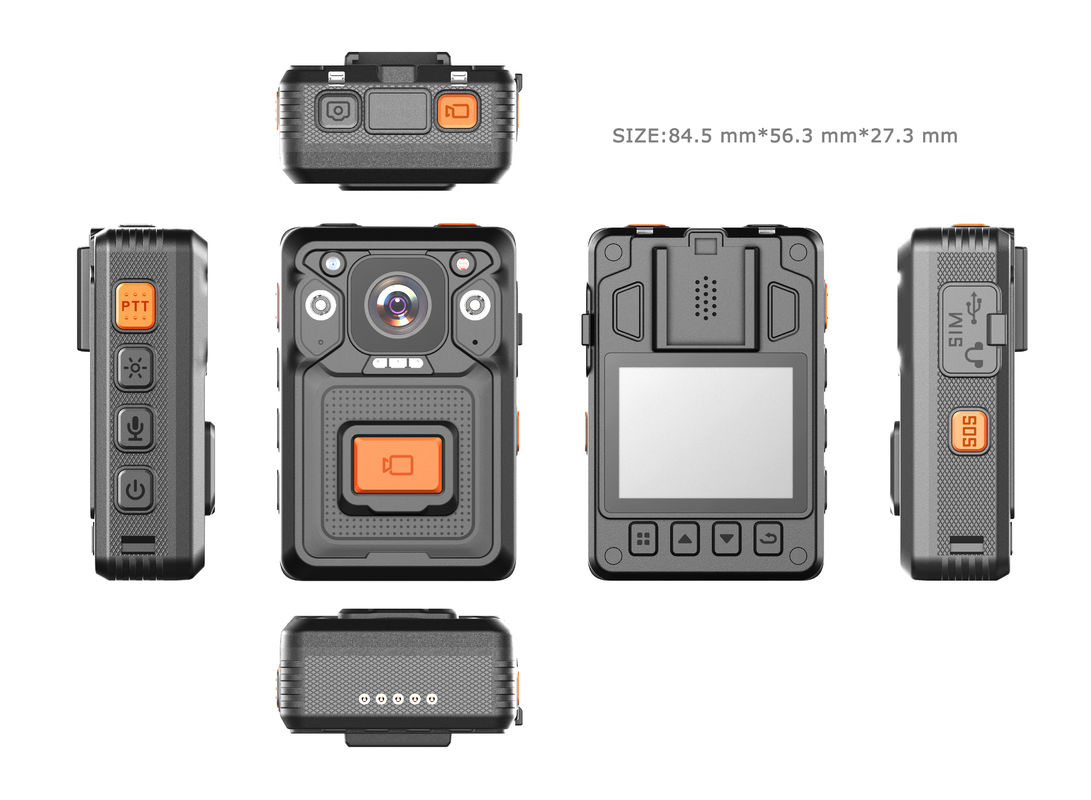 Geliştirilmiş Güvenlik için 13 Megapiksel Görüntü ve 4G Modüllü Profesyonel Polis Video Kaydediciler