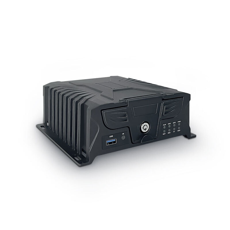 4G Mobil DVR Mobil İzleme Sistemi HDD SSD ve TF Kart Destekle Havacılık Plug Bağlantısı ve Tüketimi