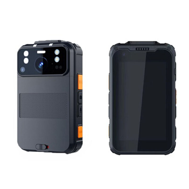 4G 2K 3.1 İnç wifi HD Dokunmatik ekran kolluk kuvvetleri güvenlik kamerası için vücut kamerası