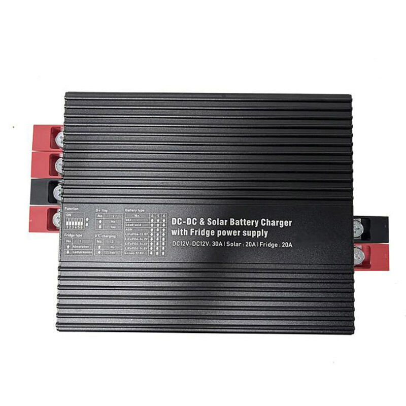 Karavanlar için Araç DC/DC alternatör şarj cihazı Güneş Paneli MPPT DUO girişi