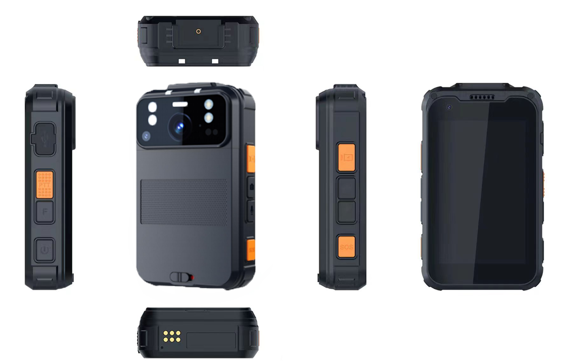Bodycam WiFi IP Kamera SIM Kart Verileri Onvif Rtsp Canlı Akış
