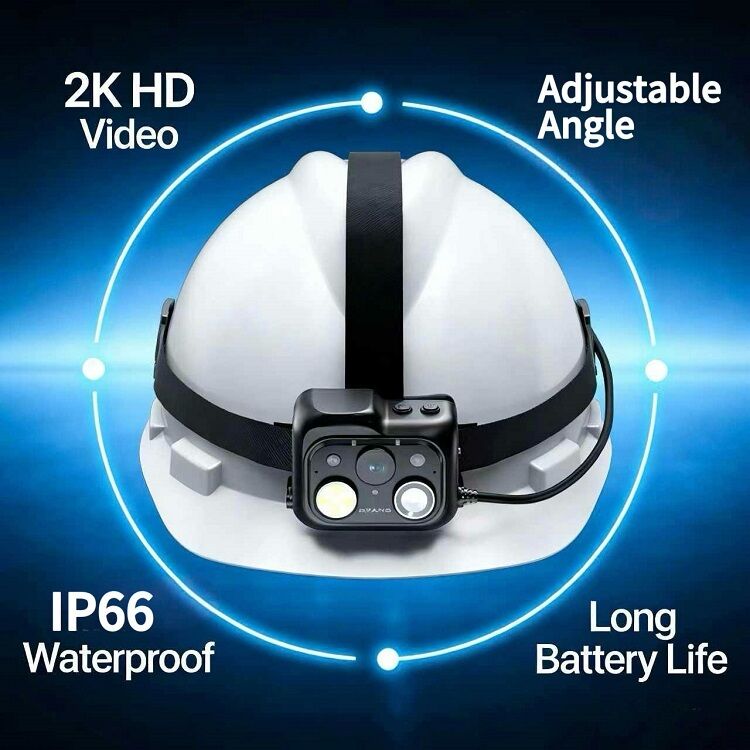 Nano SIM Kart TF Kart Depolama Seçenekleri LED Işık ve Küme PTT İnterkom ve Yapay Zeka Algoritmaları Desteği Özellikli Güvenlik Kask Kamerası