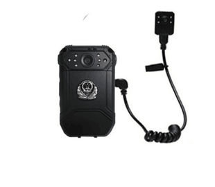 Mini Güvenlik Görevlisi Vücut Kamerası Gece Görüşü IP65 Giyilebilir 140 Derece Geniş Açı