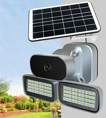 LED ışık IP66 3.6MM Lens 12000MAH 4G Güneş Pili Kamera